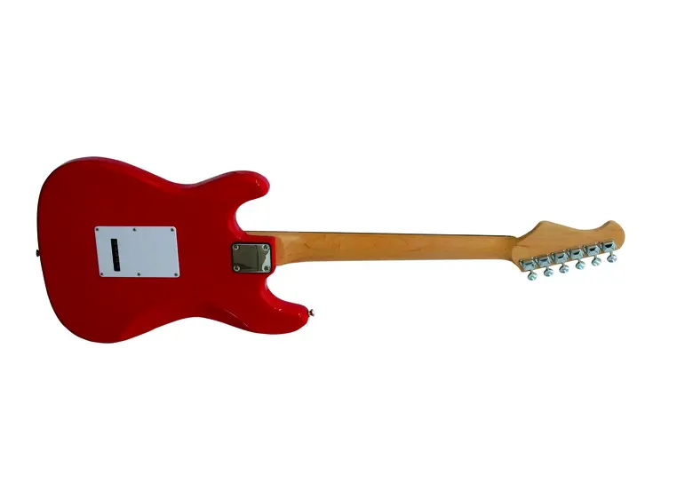 DIMAVERY ST-203 E-Guitar, red 